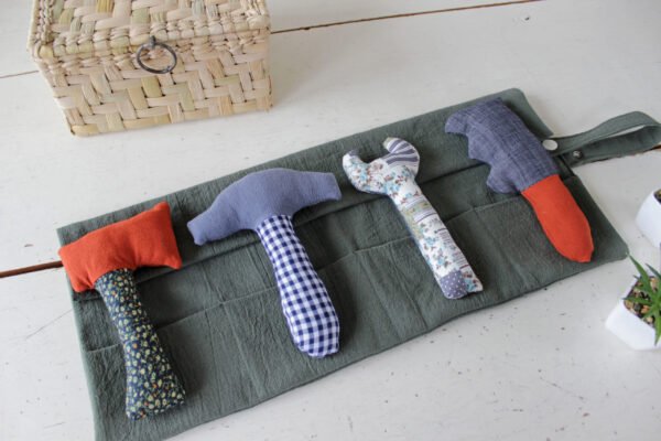 Tools set, soft toy, PDF Sewing directions,Pattern and tutorial, From Beginners up, DIY baby gift, Tutorial, tool roll, child room decor, stuffed hammer, wrench