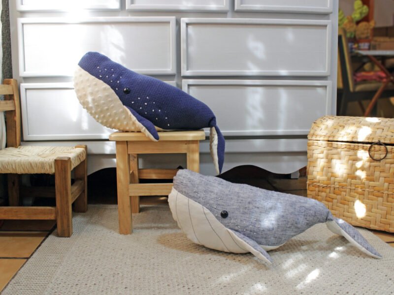 Whale Soft Toy Sewing Pattern | PDF Tutorial