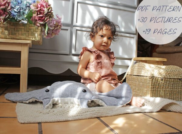 IMG_9796 Stingray soft toy, PDF Sewing directions, 2 sizes. From Beginners up, DIY baby gift, child room decor, nautical nursery, stuffed