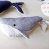 anuncio 6 Whale soft toy, PDF digital manual, DIY kids gift,humpback sewing directions, From Beginners up, baby gift,child room decor,nautical nursery