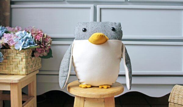 anuncio nuevo Penguin soft toy, PDF Sewing directions,From Beginners up, DIY baby gift, child room decor,nautical nursery, stuffed plushie, boy, girl deco