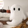 Ghost Pillow PDF Sewing Patterns – Set of 2 Unique Halloween Cushions, Easy & Quick DIY Tutorial for Beginners, Spooky Home Decor