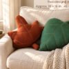 anuncio revisado 2 Leaf Pillow PDF Sewing Pattern – Set of 2 Throw Cushions, Easy DIY Tutorial for Beginners, Woodland Nursery & Kids Room Decor