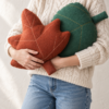 anuncio revisado 5 Leaf Pillow PDF Sewing Pattern – Set of 2 Throw Cushions, Easy DIY Tutorial for Beginners, Woodland Nursery & Kids Room Decor