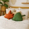 cama 2 Leaf Pillow PDF Sewing Pattern – Set of 2 Throw Cushions, Easy DIY Tutorial for Beginners, Woodland Nursery & Kids Room Decor