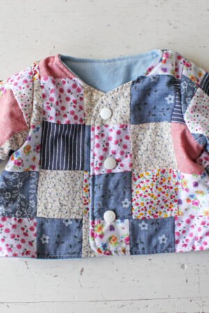 Make the Sweetest Reversible Baby Jacket, Sewing Pattern PDF + Step-by-Step Photo Tutorial, Fun to Make, 10 Sizes: New Born to 5 yr