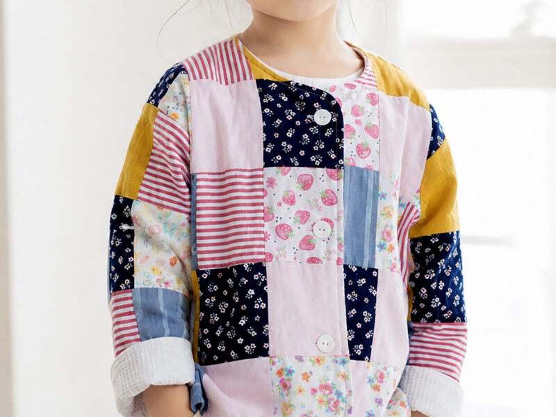 Reversible Baby Jacket Sewing Pattern | Newborn to 5 Years PDF