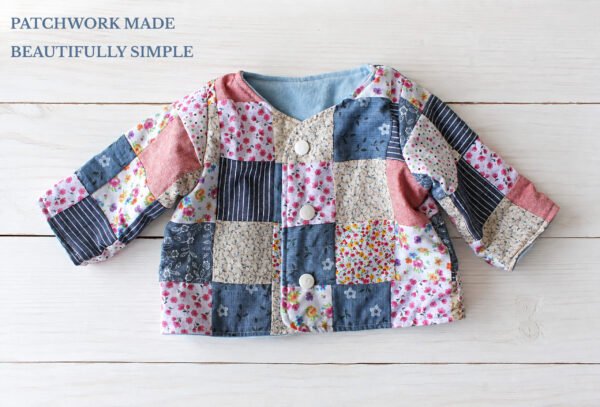 Reversible Baby Jacket Sewing Pattern | Newborn to 5 Years PDF
