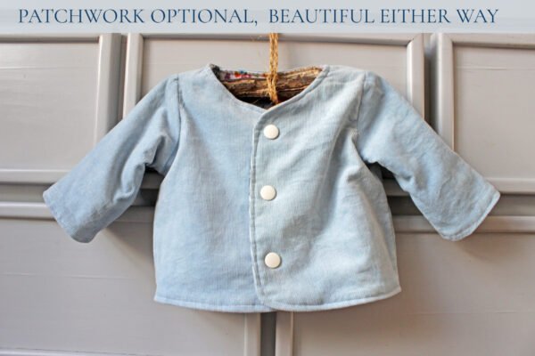 Reversible Baby Jacket Sewing Pattern | Newborn to 5 Years PDF