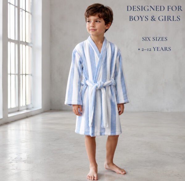 Kids Bathrobe Sewing Pattern | Cozy Robe PDF, 2–12 Years