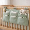 Crib Organizer Sewing Pattern | 2 Sizes Nursery Pocket Caddy PDF