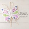 Butterfly Wings Sewing Pattern PDF, Kids Dress-Up Costume, Appliqué Wings, 3 Sizes