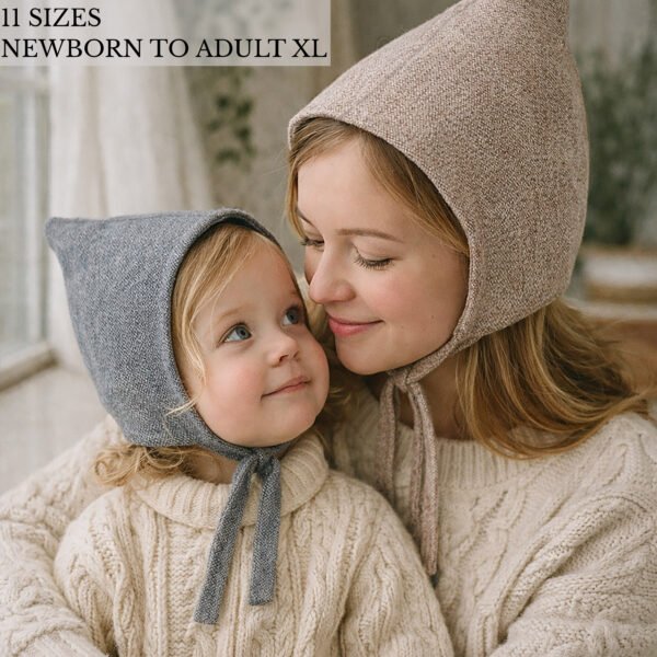Pixie Hat Sewing Pattern PDF – Newborn to Adult