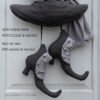 Witch Hat and Shoes Sewing Pattern PDF, Halloween Door Hanger, Primitive Witch Decor