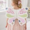 Butterfly Wings Sewing Pattern PDF, Kids Dress-Up Costume, Appliqué Wings, 3 Sizes