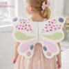 Butterfly Wings Sewing Pattern PDF, Kids Dress-Up Costume, Appliqué Wings, 3 Sizes