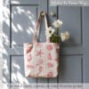Tote Bag Sewing Pattern PDF, Beginner-Friendly Lined Tote with Pockets, 2 Sizes