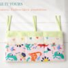 Crib Organizer Sewing Pattern | 2 Sizes Nursery Pocket Caddy PDF