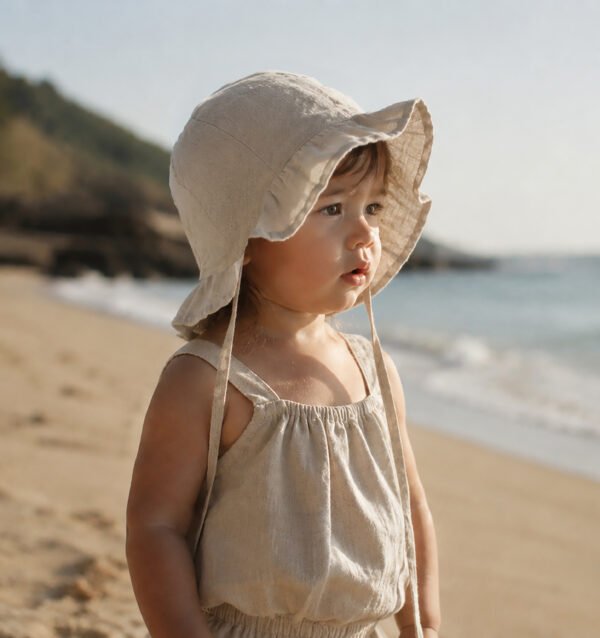Family Sun Hat Sewing Pattern PDF, Matching Baby Kids & Adult Hats, 9 Sizes, Gathered Brim Beach Hat