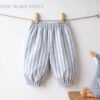 Baby Pants Sewing Pattern PDF, Easy Elastic Waist Pants, 6 Sizes 9 Months to 5 Years, Beginner Toddler Tutorial