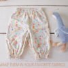 Baby Pants Sewing Pattern PDF, Easy Elastic Waist Pants, 6 Sizes 9 Months to 5 Years, Beginner Toddler Tutorial