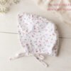 Bonnet Sewing Pattern PDF, 10 Sizes Newborn to Adult L, Lined Tie Hat, Baby & Family Matching Tutorial