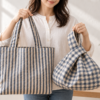 Tote & Japanese Knot Bag Sewing Pattern Bundle, 2 Sizes Each