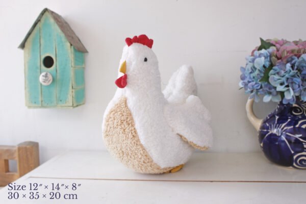 Hen Pillow Sewing Pattern | PDF Pattern & Photo Tutorial