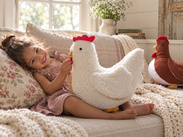 Hen Pillow Sewing Pattern | PDF Pattern & Photo Tutorial