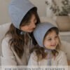 Bonnet Sewing Pattern PDF, 10 Sizes Newborn to Adult L, Lined Tie Hat, Baby & Family Matching Tutorial