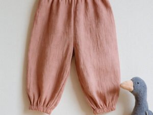 Baby Pants Sewing Pattern PDF, Easy Elastic Waist Pants, 6 Sizes 9 Months to 5 Years, Beginner Toddler Tutorial