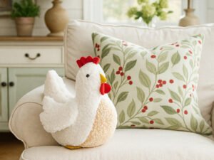 portada Hen Pillow Sewing Pattern | PDF Pattern & Photo Tutorial