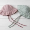 Family Sun Hat Sewing Pattern PDF, Matching Baby Kids & Adult Hats, 9 Sizes, Gathered Brim Beach Hat