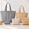 Tote Bag & Toiletry Bag Sewing Pattern Bundle PDF | 6 Sizes