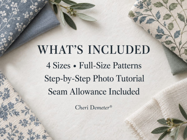 Quilted Toiletry Bag Sewing Pattern PDF | 4 Zipper Pouch Sizes
